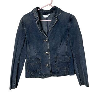 Sonoma life & style stretch size medium medium wash Jean jacket